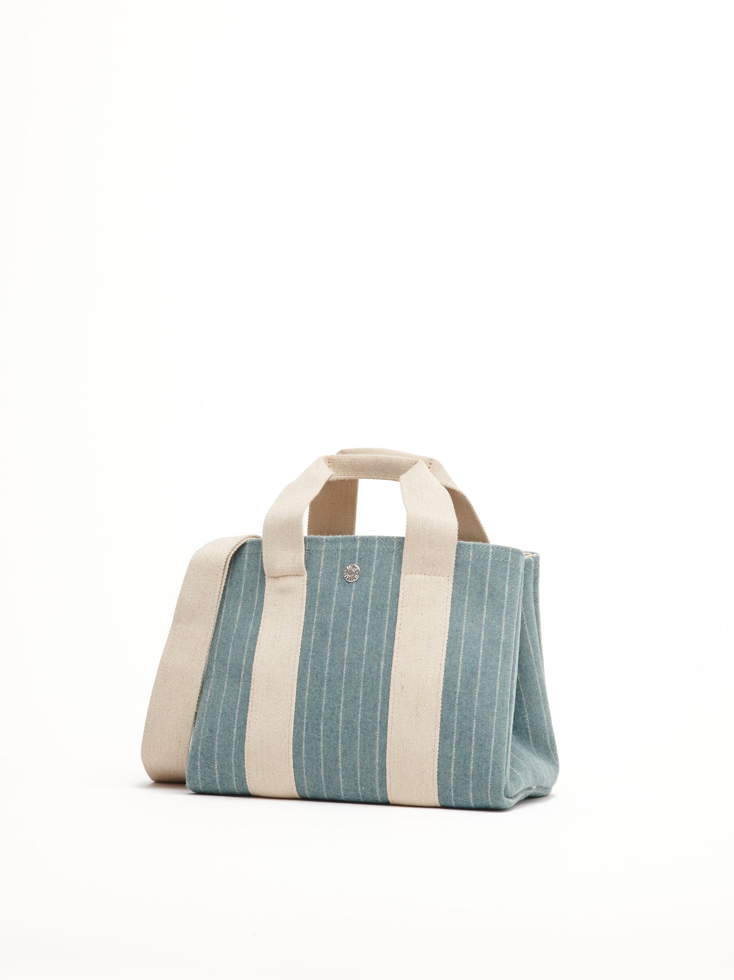 Traversée S - Flannelle Striped Slate Vert 