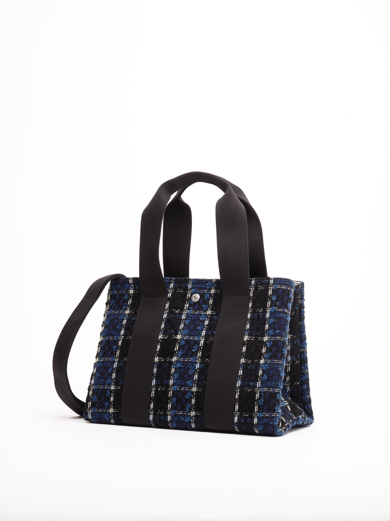 Traversée M - Tweed Bleu/Noir  - Image 3