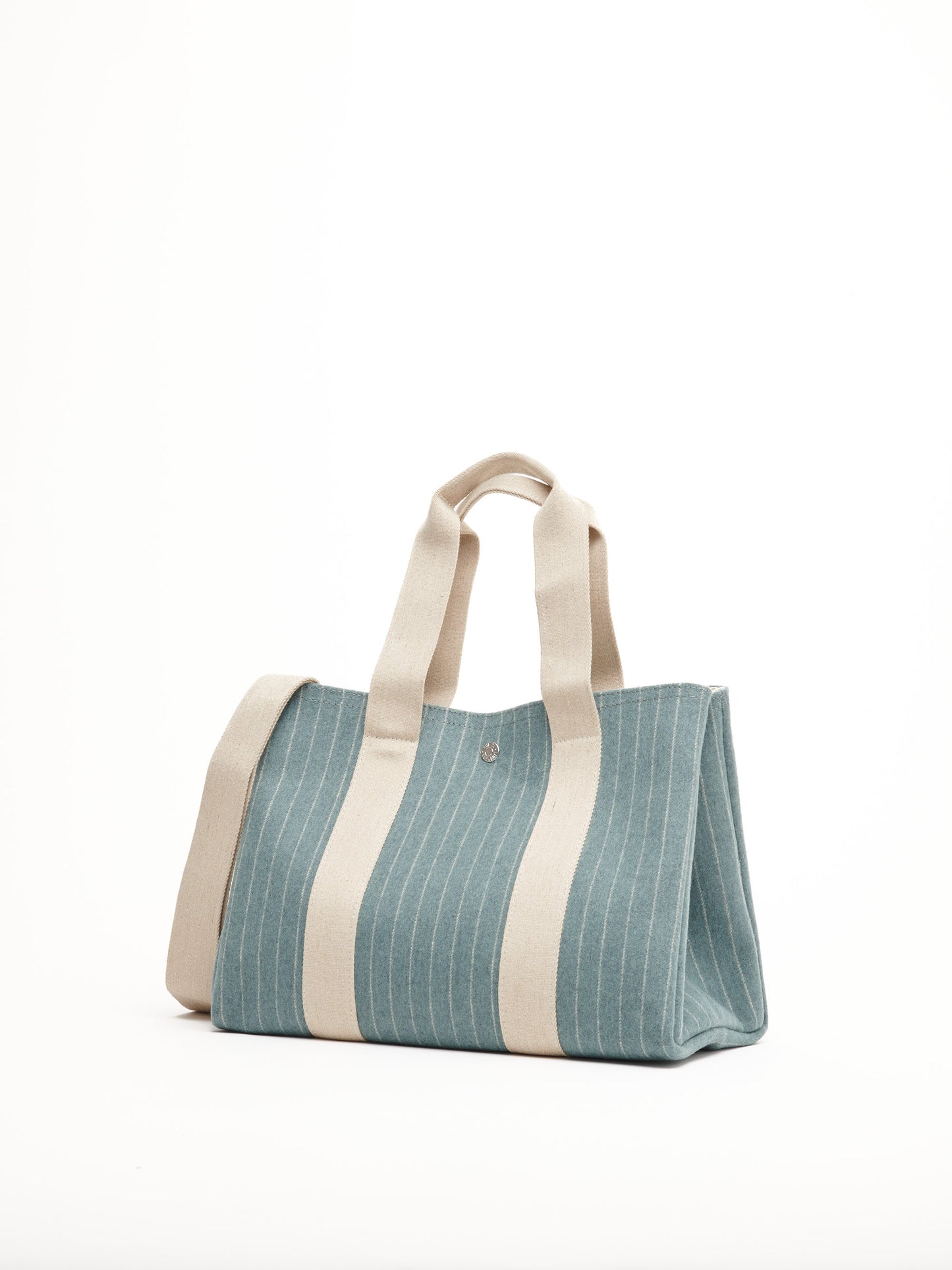Traversée M - Flannelle Striped Slate Vert 