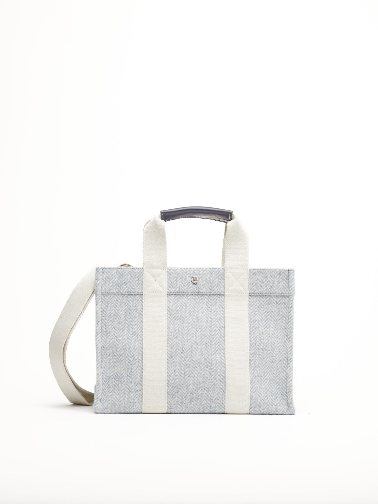 Tote M - Herringbone Sky 