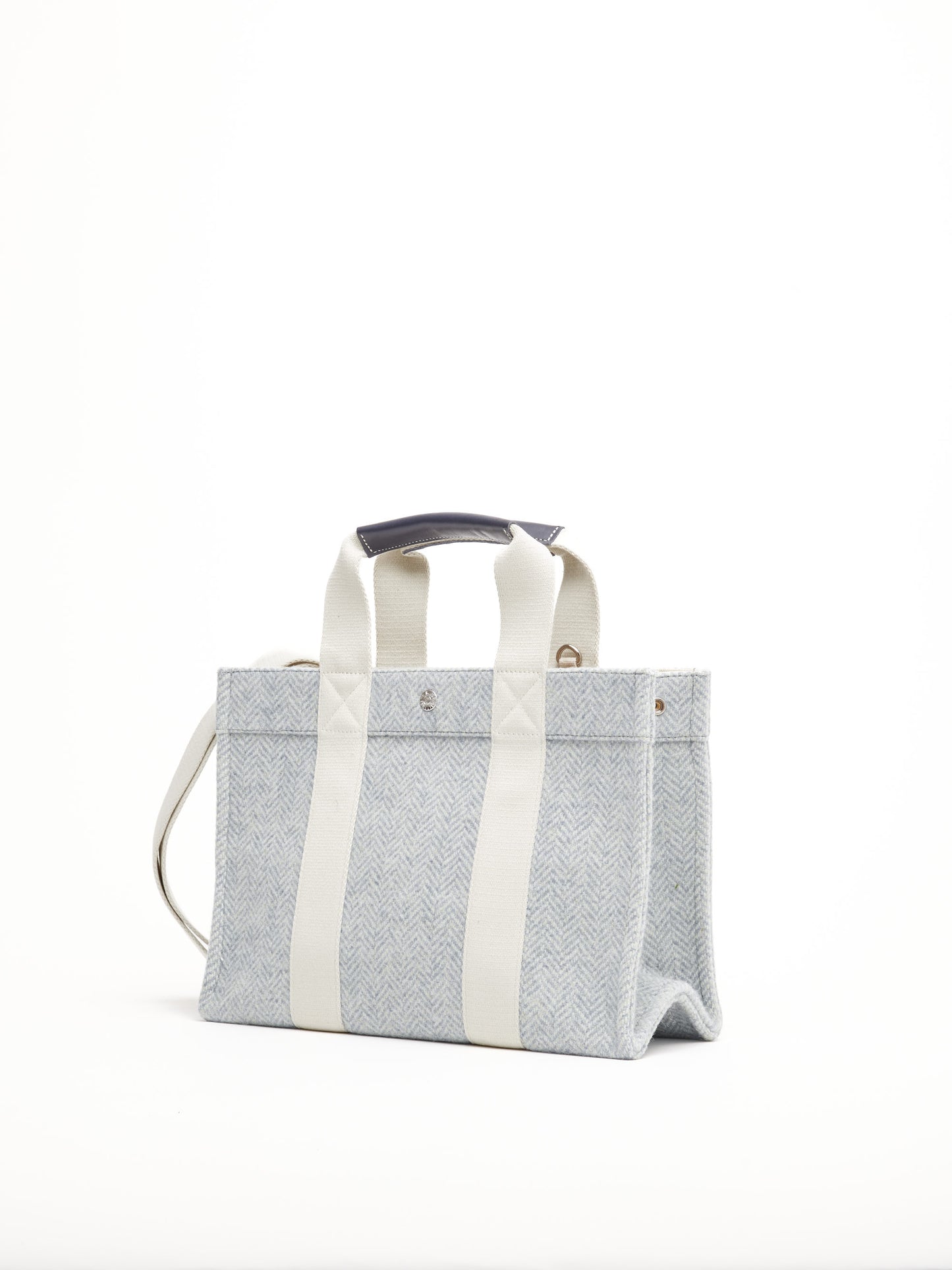 Tote M - Herringbone Sky 