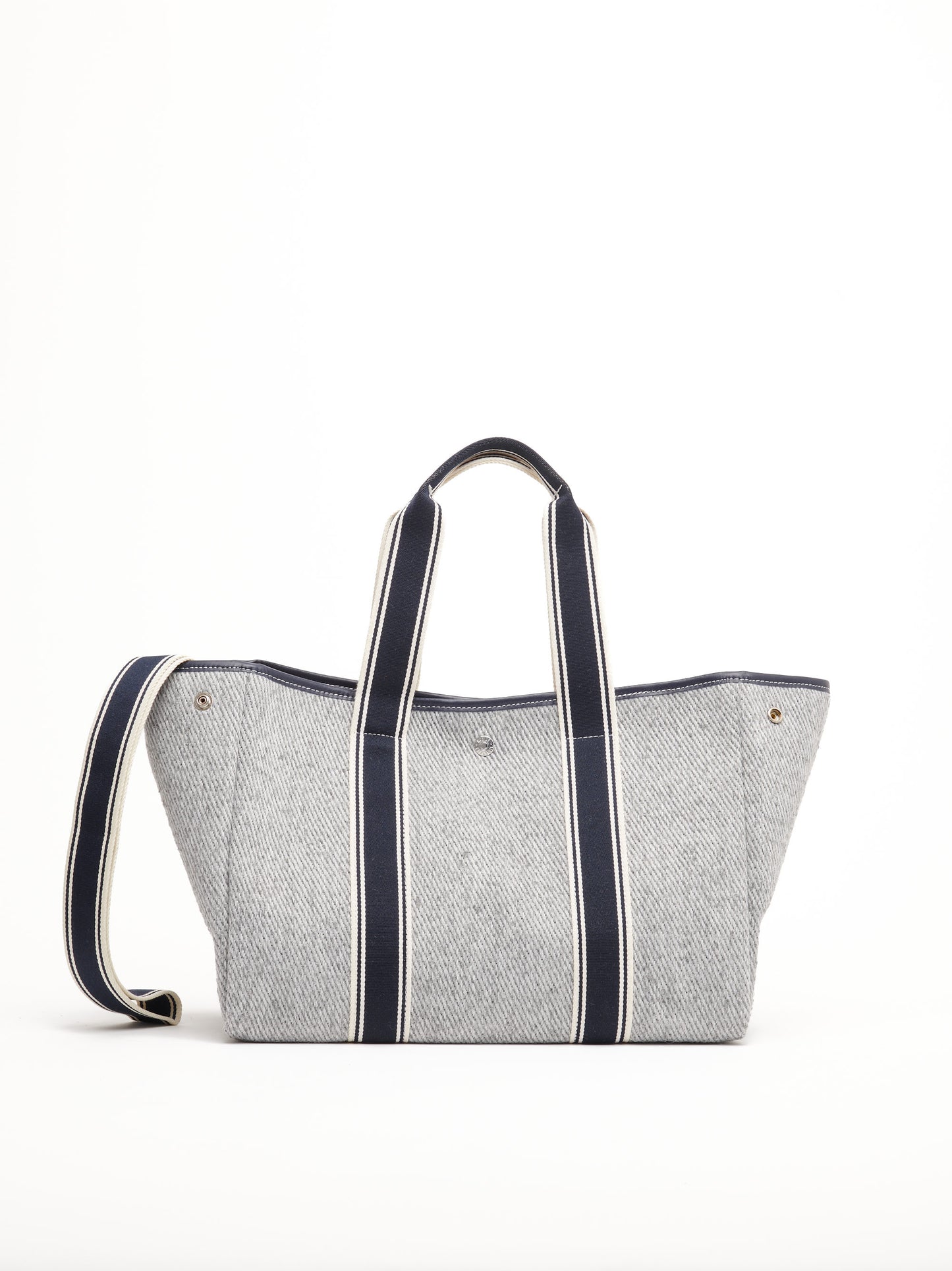 Traversée M - Tweed Striped Gris 