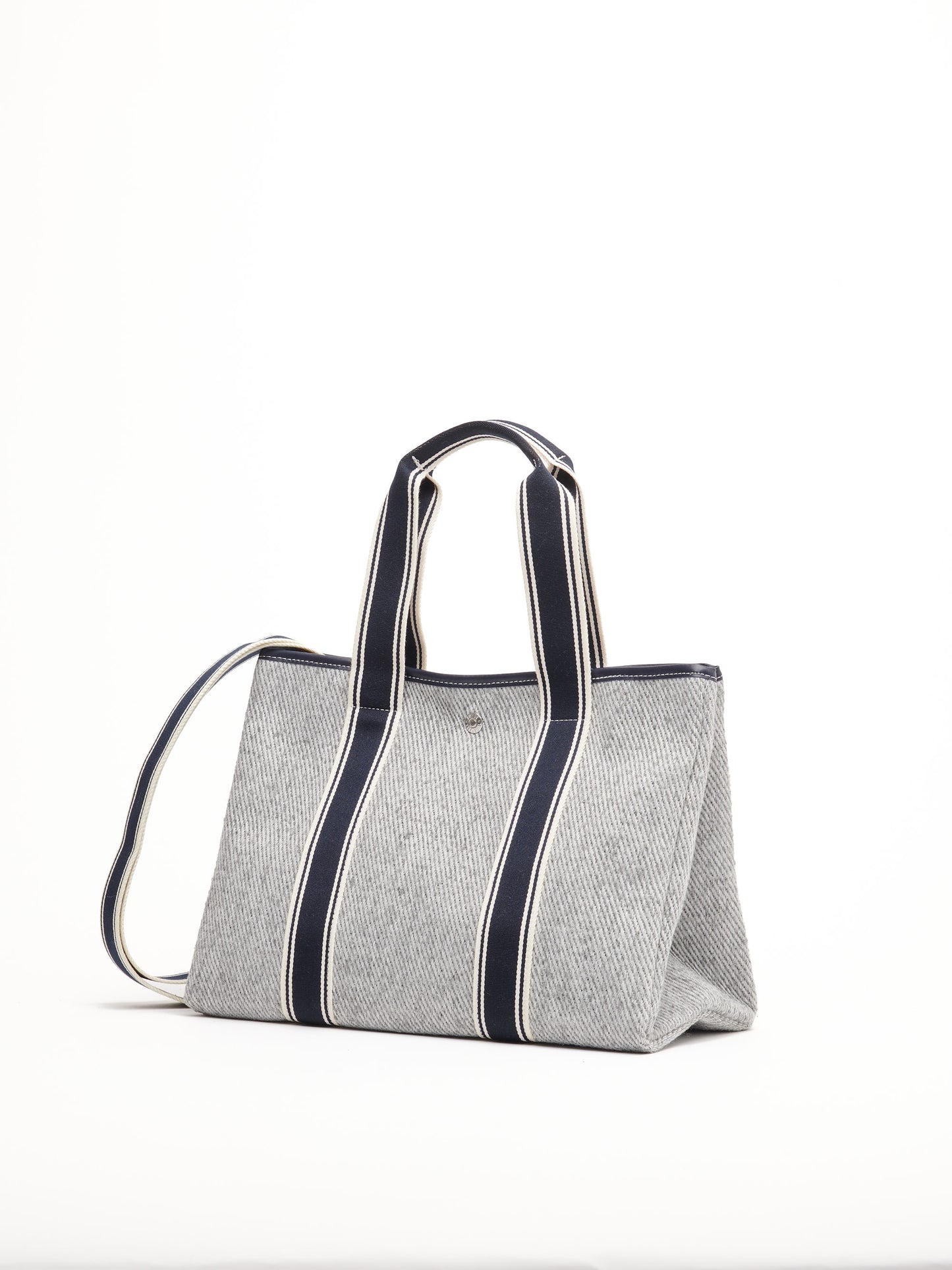 Traversée M - Tweed Striped Gris 