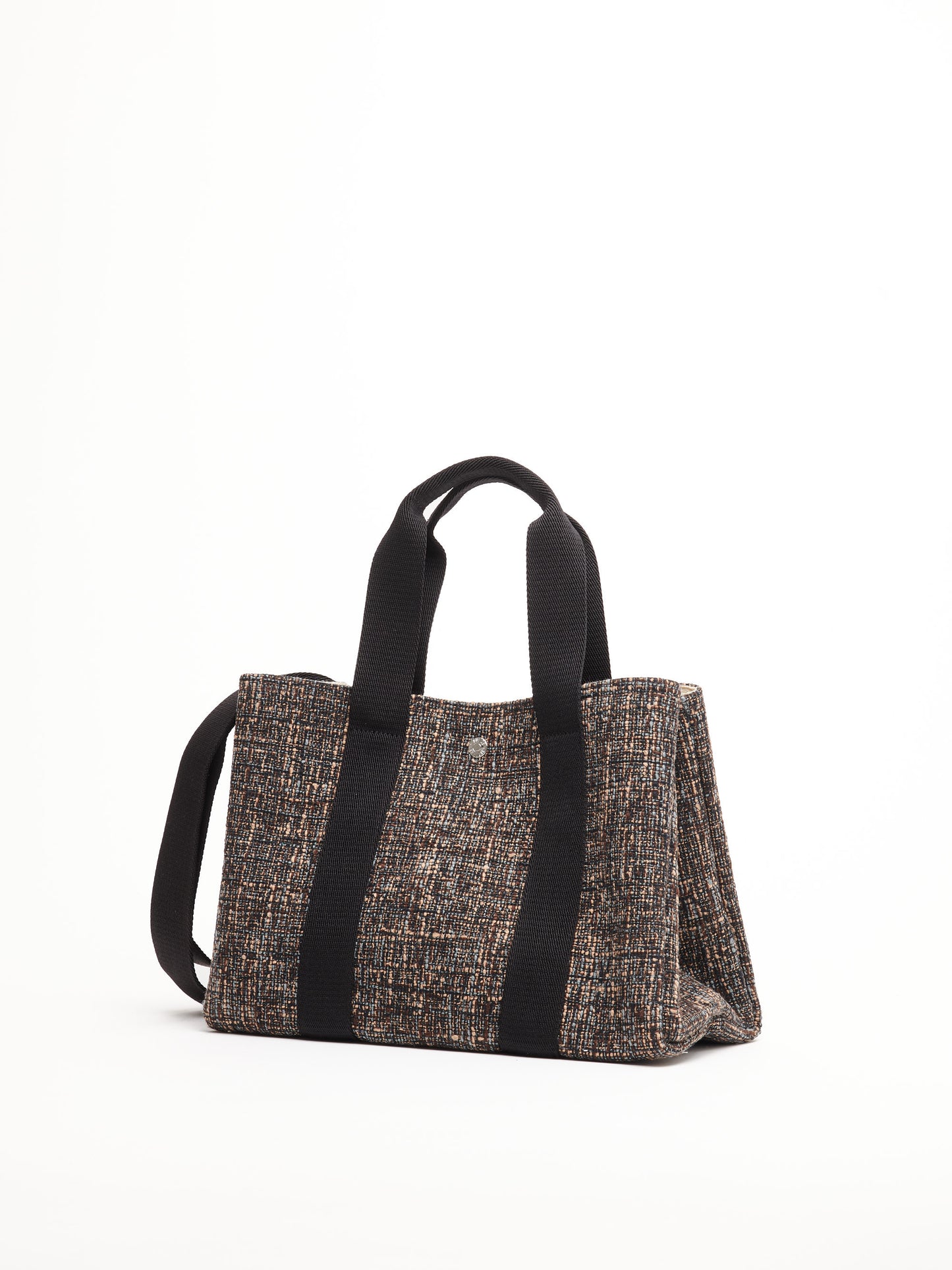 Traversée M - Tweed Marron 