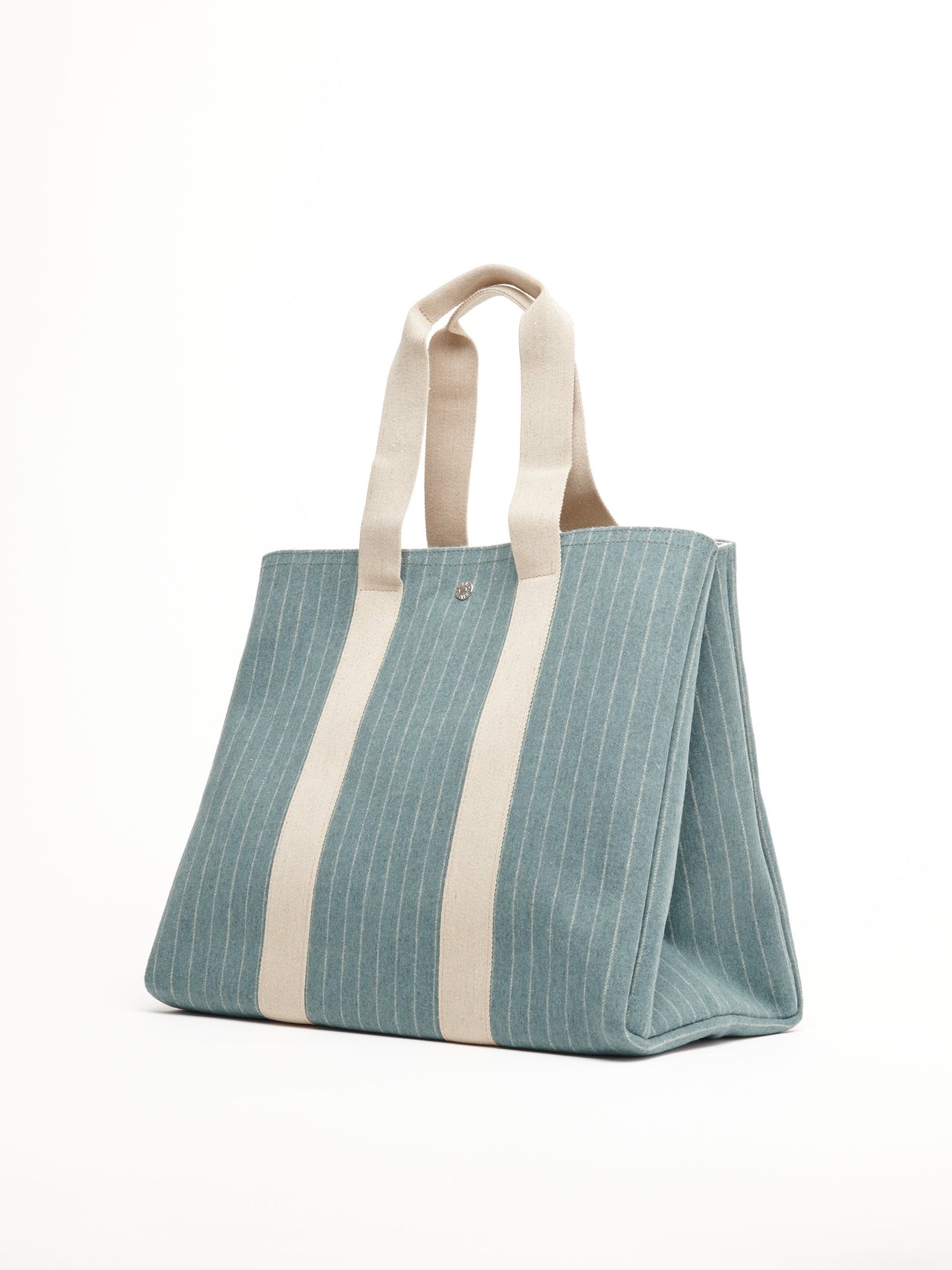 Traversée L - Flannelle Striped Slate Vert  - Image 3