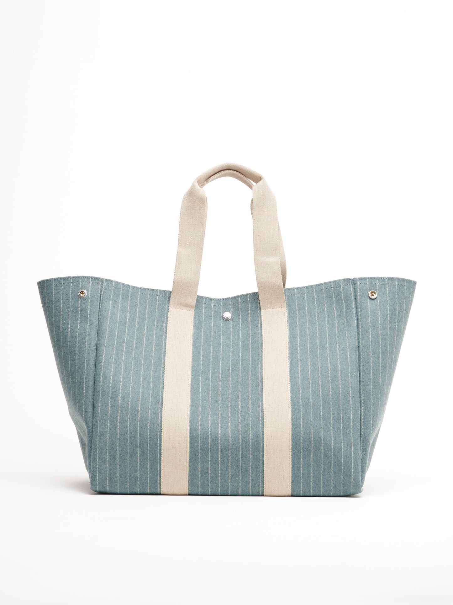 Traversée L - Flannelle Striped Slate Vert 