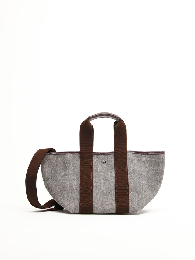 Square Bag - Weshed Denim Grey  - Image 1