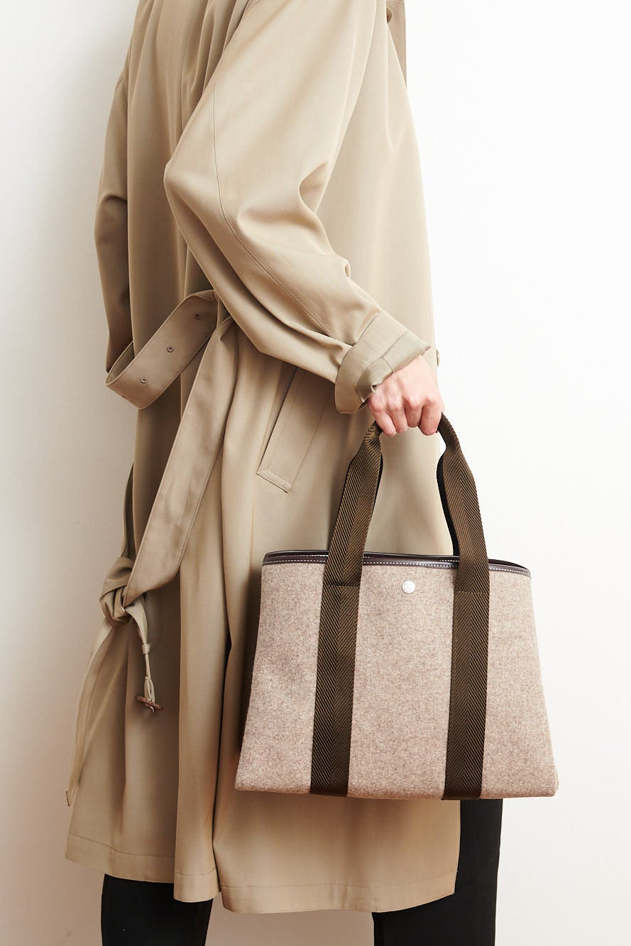 Traversée M - Flannelle Beige Chiné 