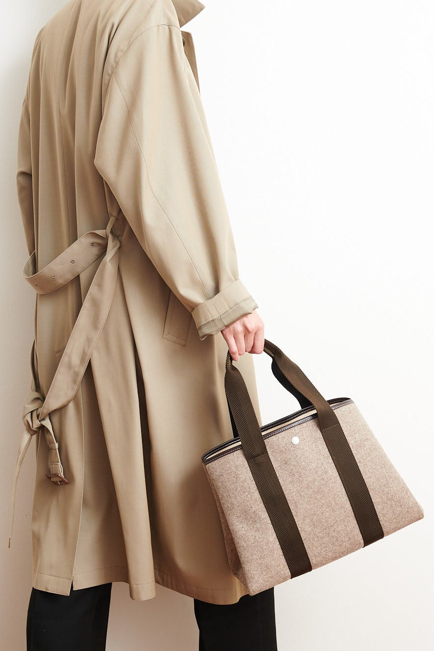 Traversée M - Flannelle Beige Chiné 