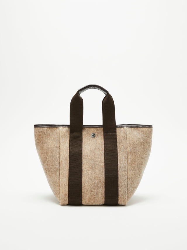 Traversée S Square - Stonewashed Denim Beige - Image 1