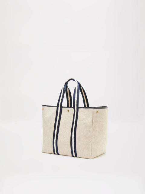 Traversée L - Summer Tweed Rope Navy - Image 2