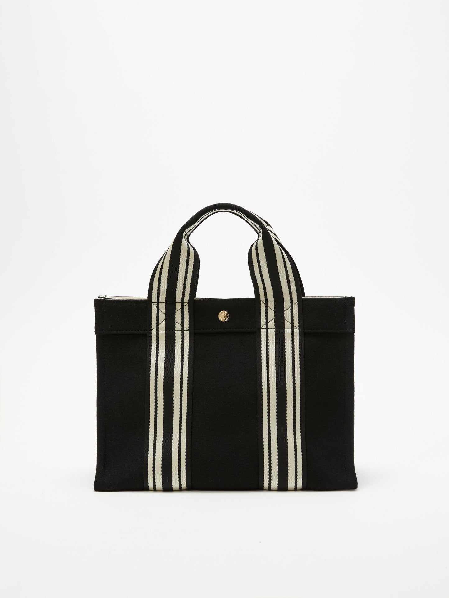Tote M - Equestrian Black Flannel
