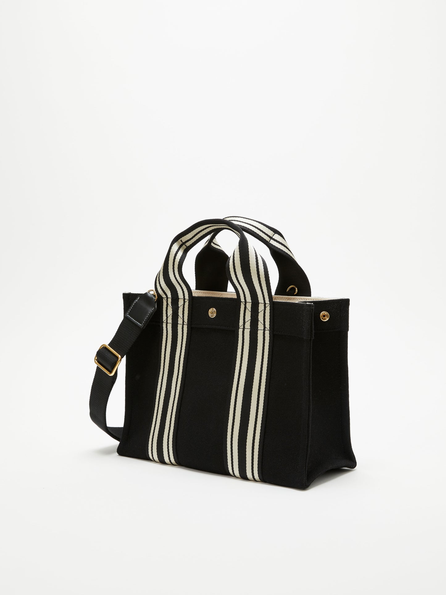 Tote M - Equestrian Black Flannel