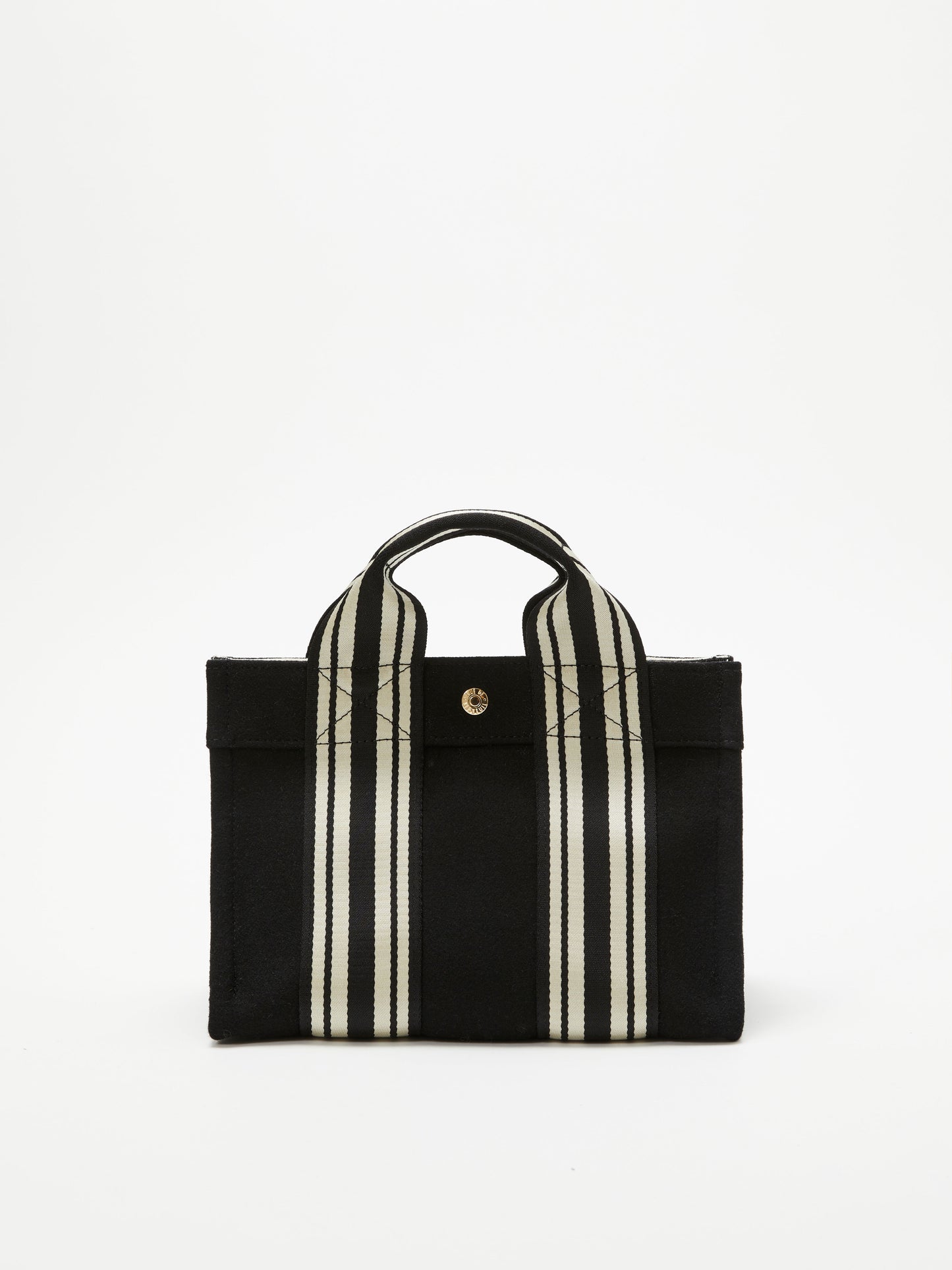 Tote S - Equestrian Black Flannel