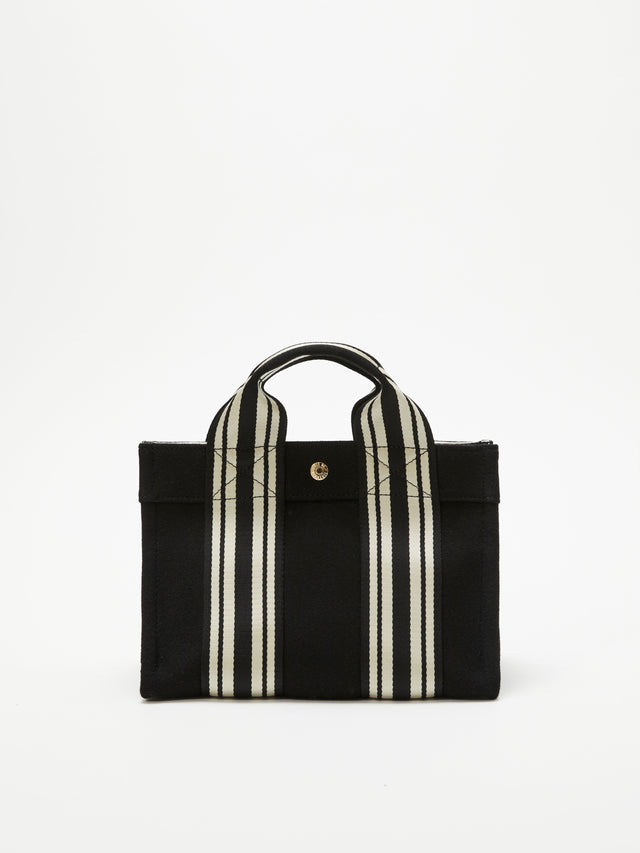 Tote S - Equestrian Black Flannel - Image 1