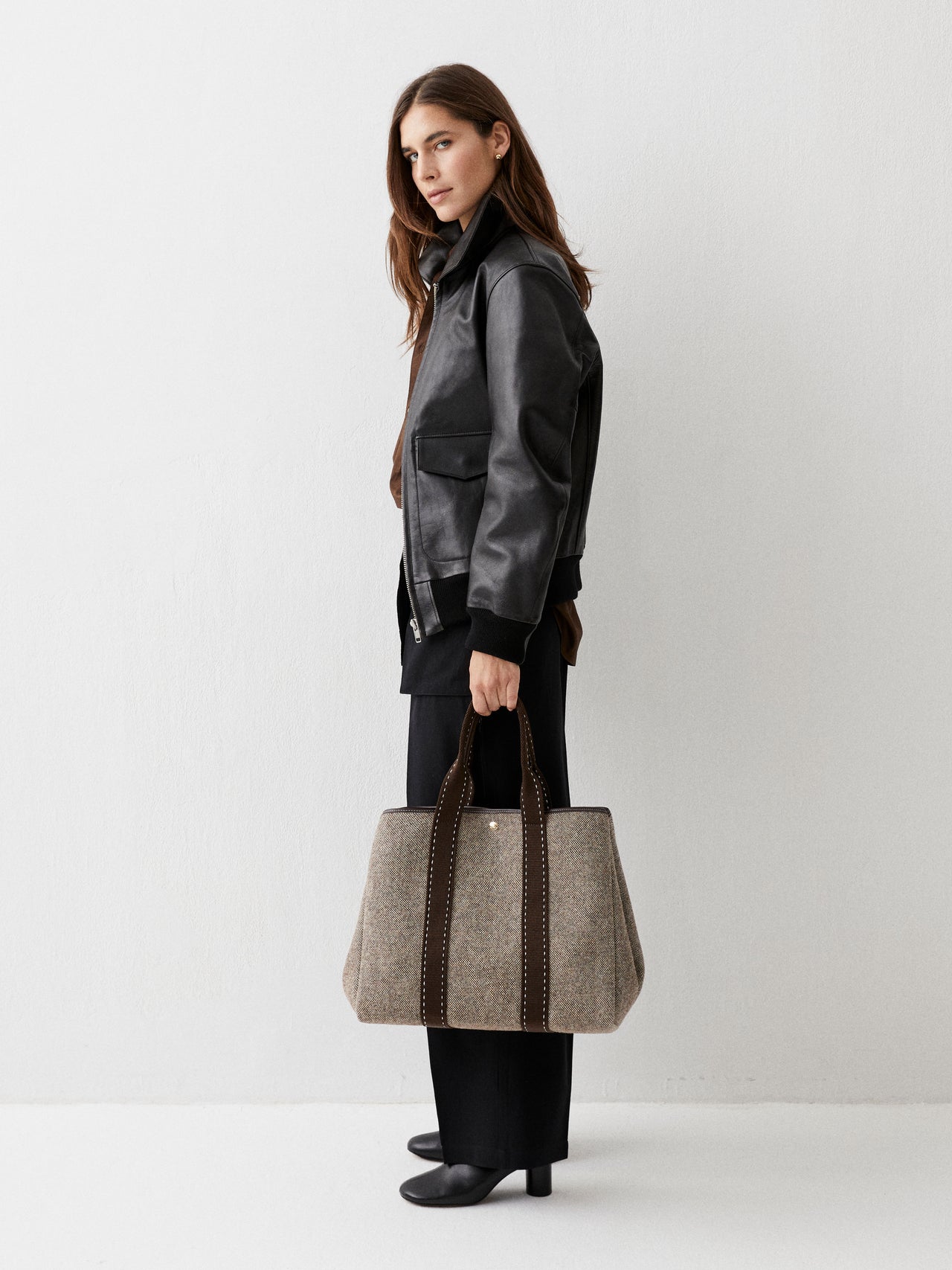Traversée L Caviar Brown - Image 6
