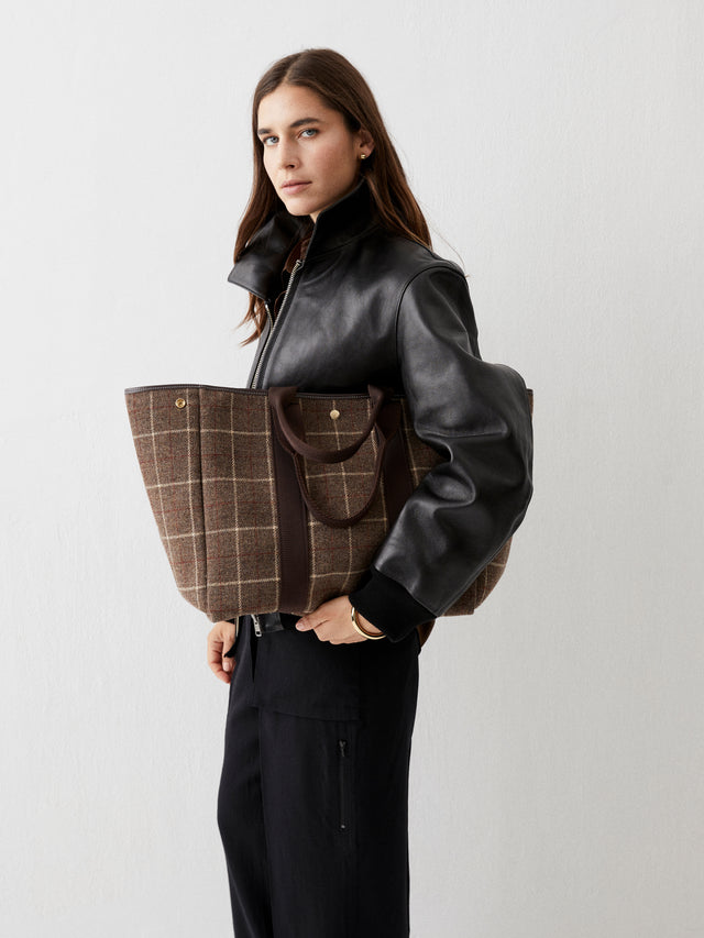 Traversée L - Hunting Tweed Brown - Image 2