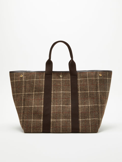 Traversée L - Hunting Tweed Brown - Image 1