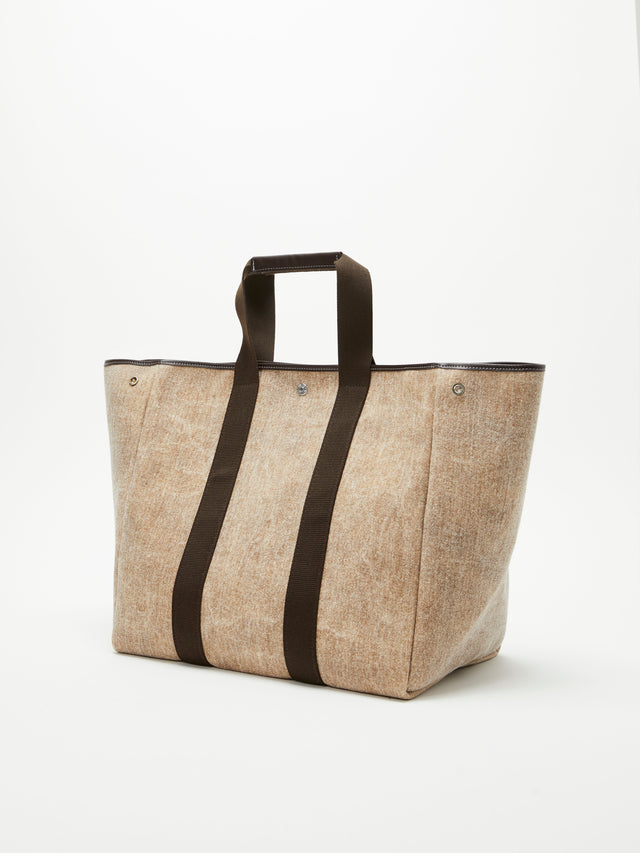 Traversée L - Stonewashed Denim Beige - Image 2