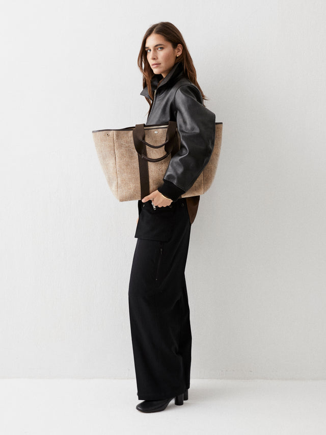 Traversée L - Stonewashed Denim Beige - Image 3
