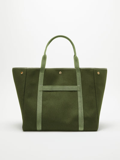 Traversée L - Whip Olive Flannel - Image 1