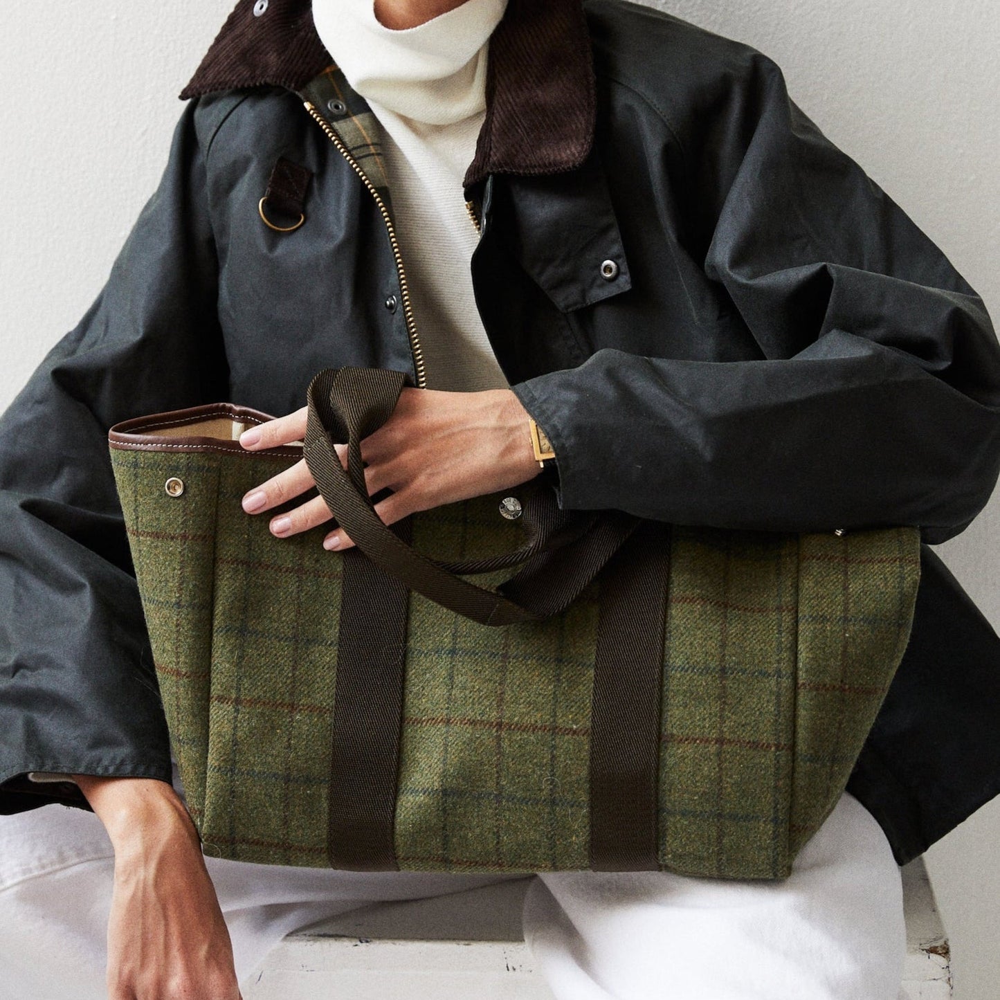 Traversée M - Hunting Tweed Kaki