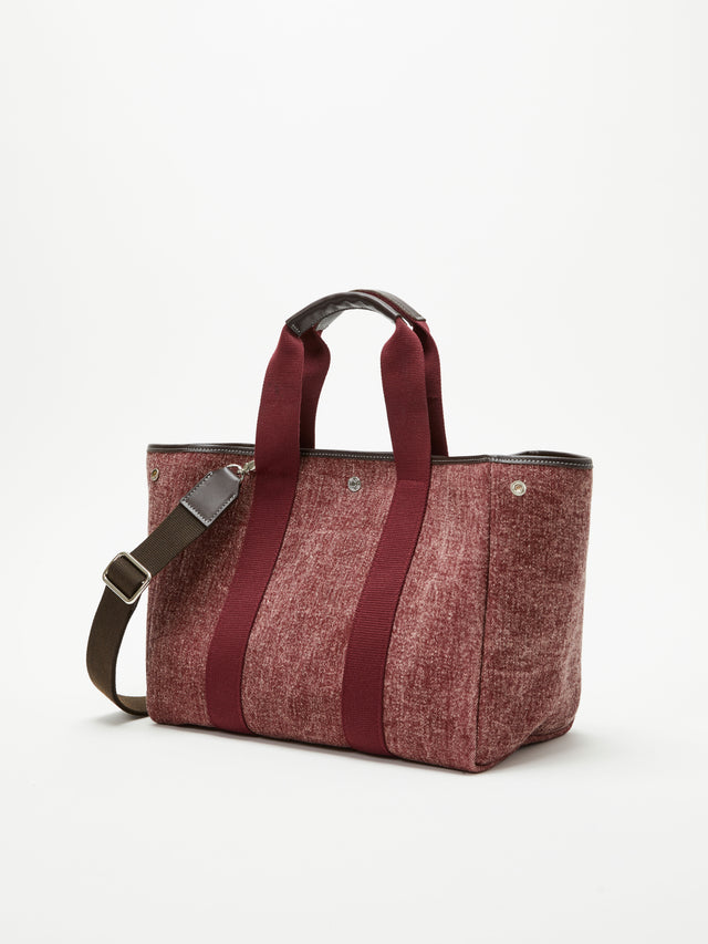 Traversée M - Stonewashed Denim Burgundy - Image 2