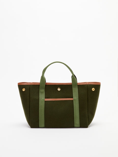 Traversée S Pocket - Whip Olive Flannel - Image 1