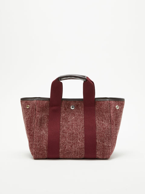Traversée S - Stonewashed Denim Burgundy - Image 1