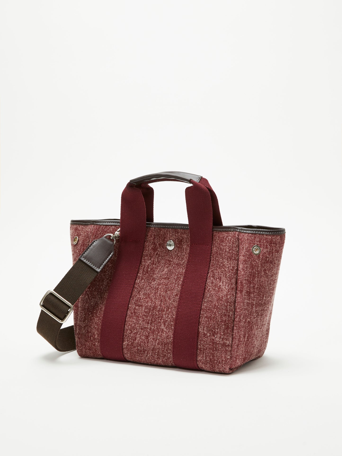 Traversée S - Stonewashed Denim Burgundy