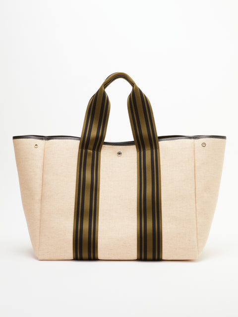 Traversée L - Linen Cream Equestrian Kaki - Image 1